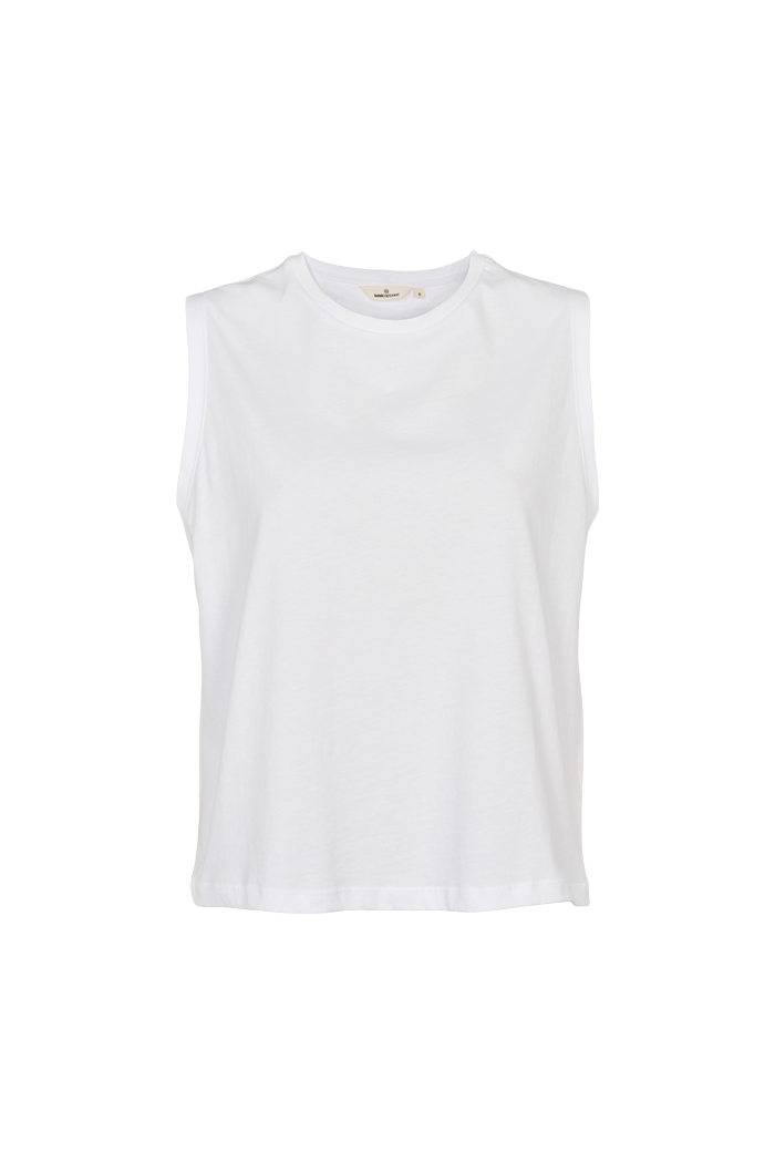 Basic Apparel Raja Tank Toppe 002 White